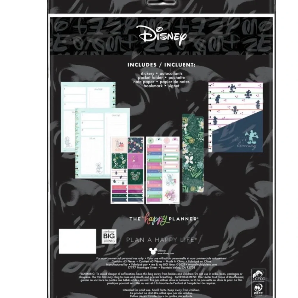 NWT-The Happy Planner Disney Accessory Pack